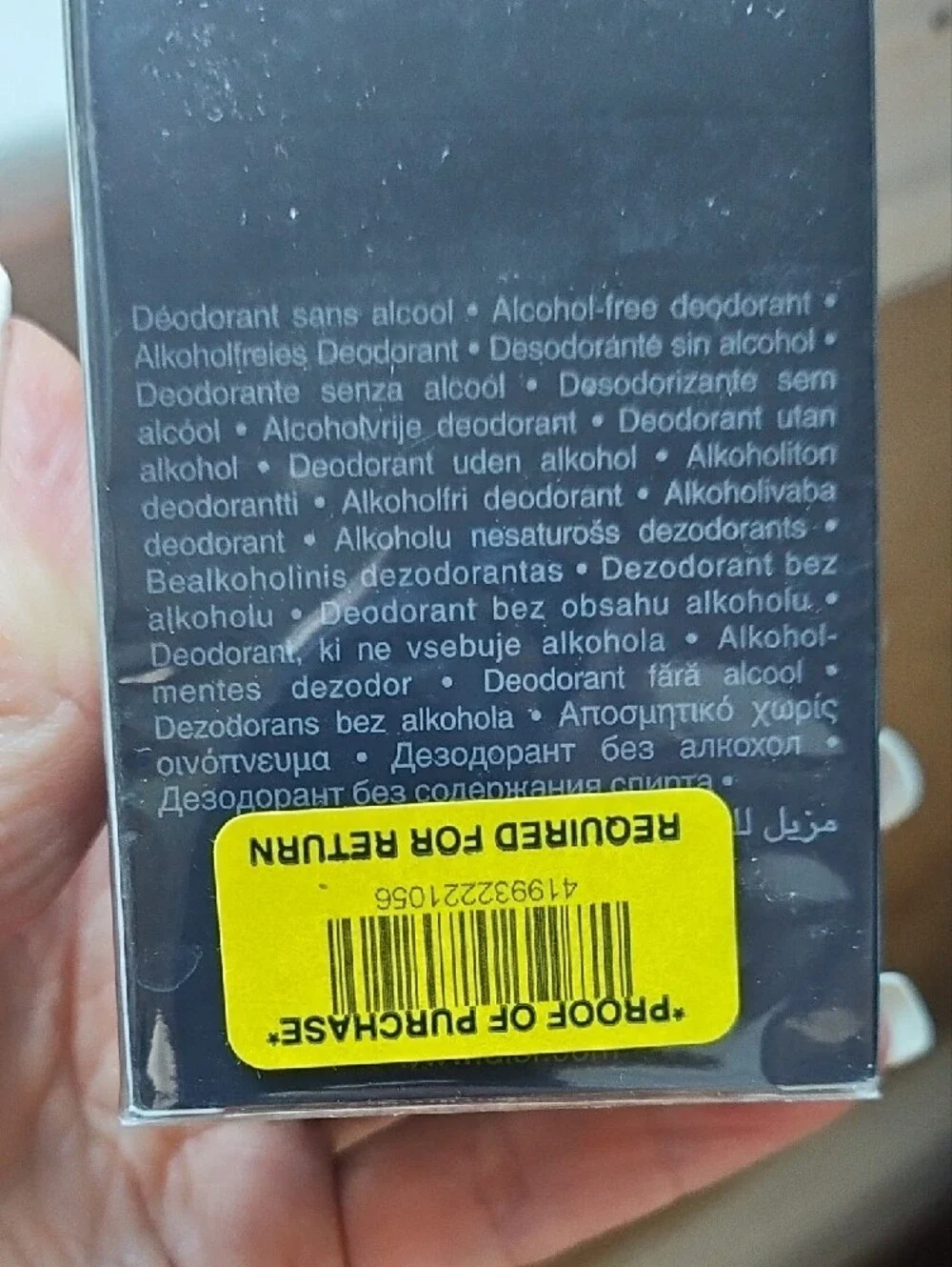 Christian Dior Sauvage Deodorant Stick.